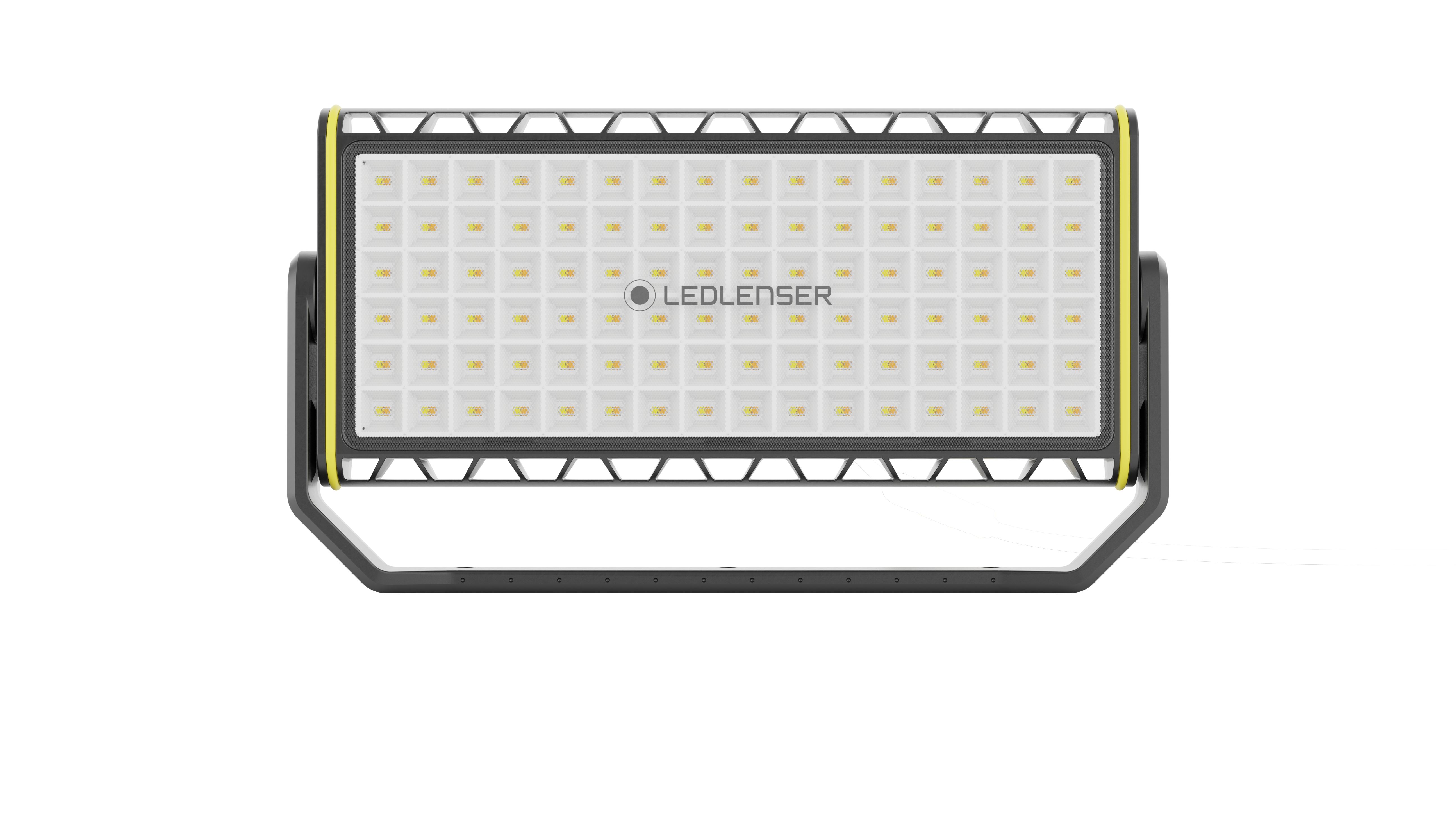 LEDLENSER AF12R Floodlight, 96 LED, 7.2 W Black, 8000 lm, IP67, 14.4V