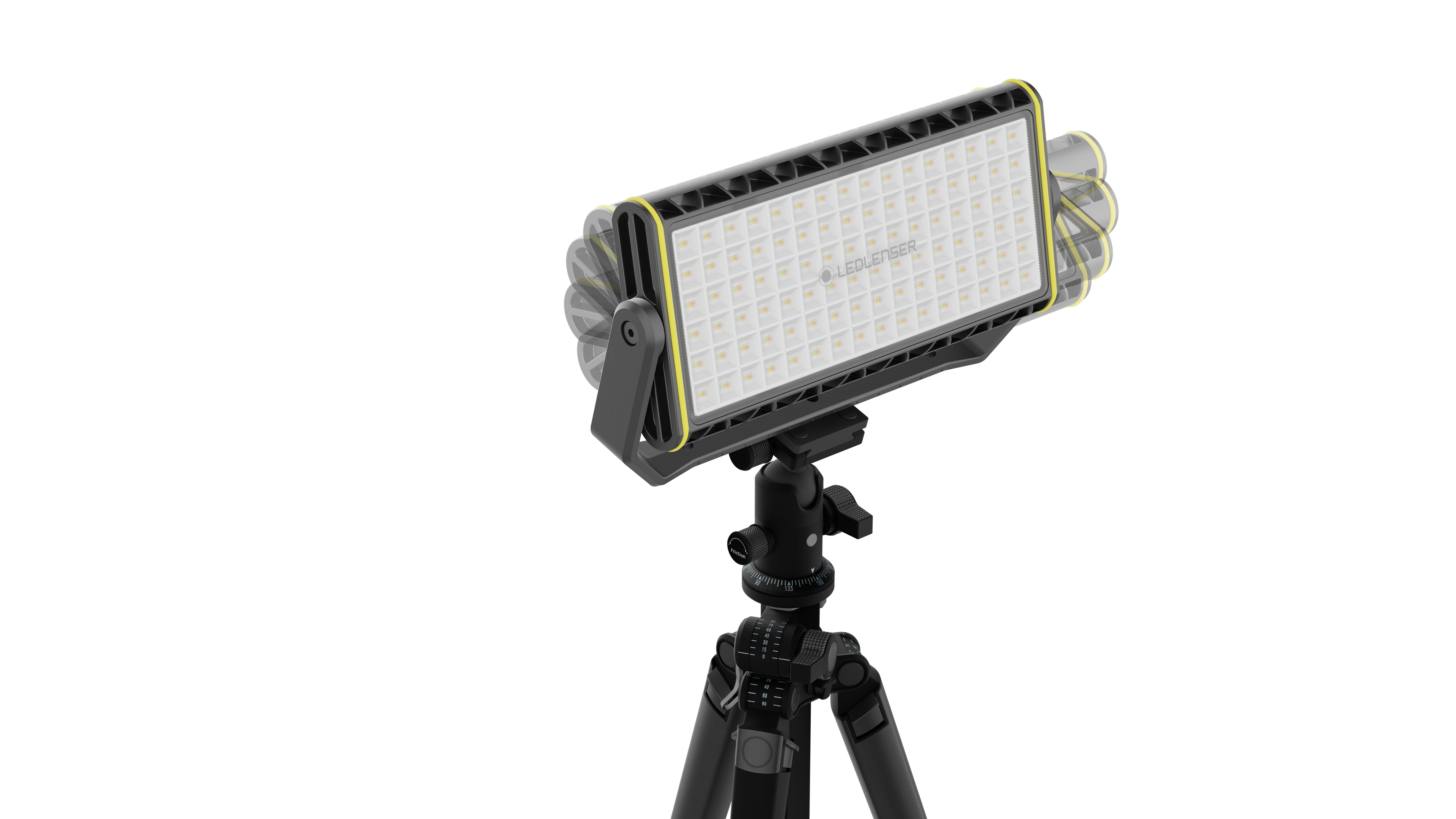 af12r-work LEDLENSER AF12R Floodlight, 96 LED, 7.2 W Black, 8000 lm, IP67, 14.4V