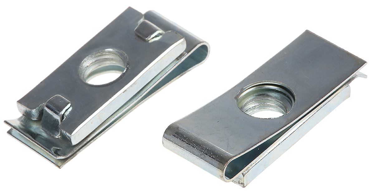 Schneider Electric Steel M6 Captive Nut AF1EA6