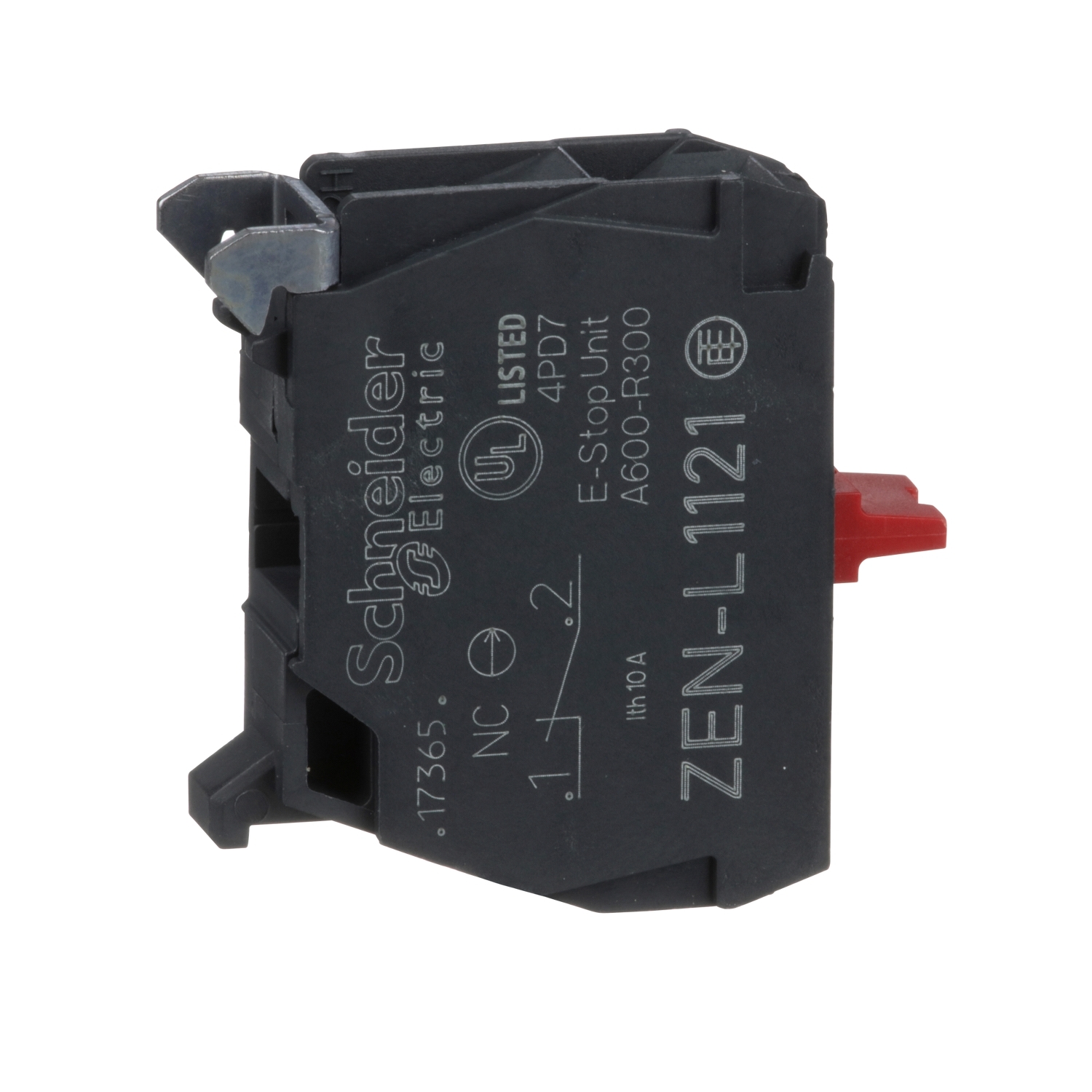 zenl1121 Schneider Electric Harmony XAL Contact Block 1NC Screw terminal