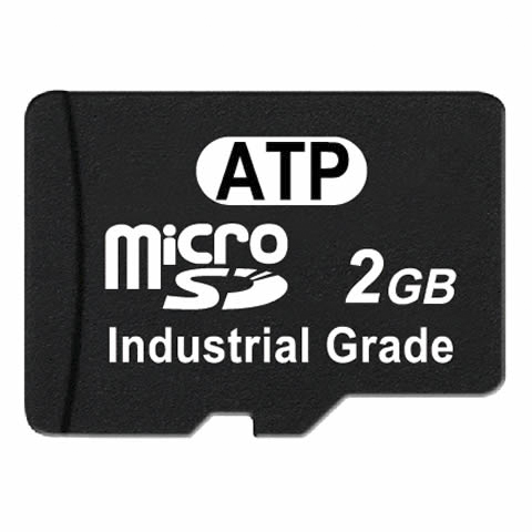 ATP Industrial Grade 2 GB MicroSD microSD, Class 10