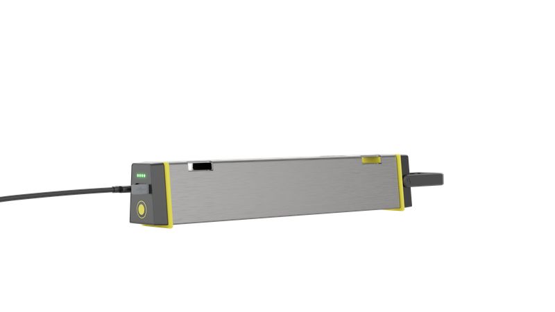 af2r-work LEDLENSER AF2R Floodlight, 14 LED, 17.8 W Silver, 1000 lm, IP54, 3.7V