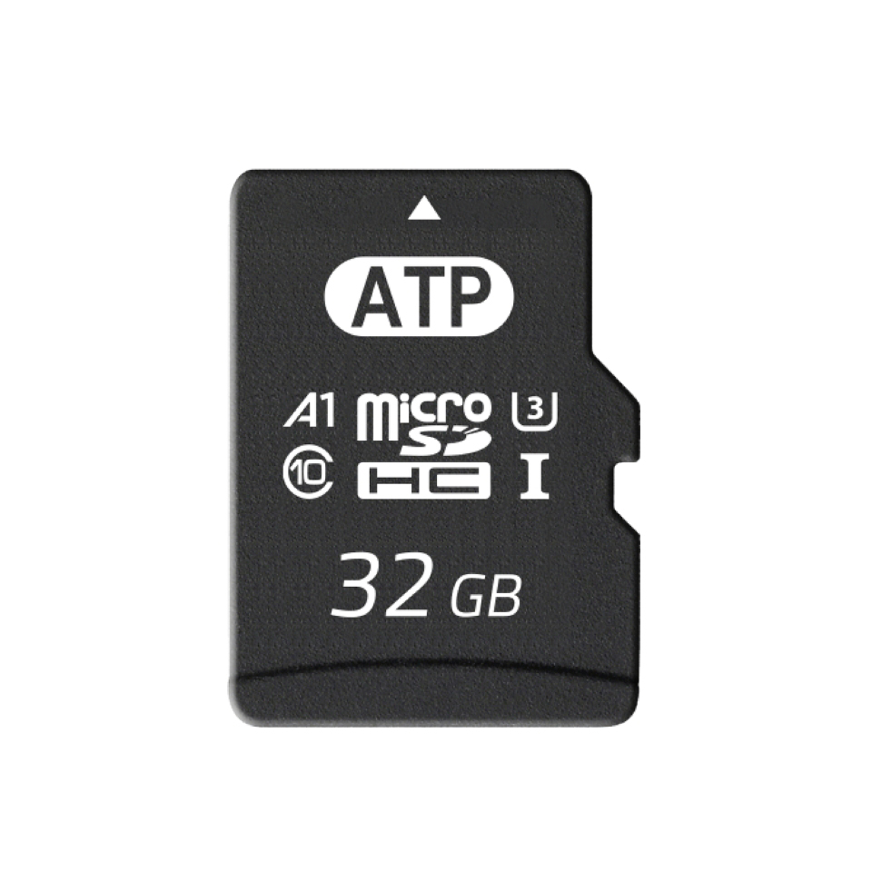 ATP Industrial Grade MicroSDHC microSD, U3, Class 10, UHS-I
