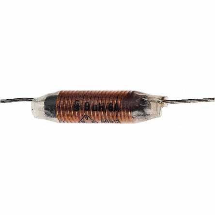 EPCOS 8 μH Ferrite VHF Inductor, Max SRF:145MHz, 3A Idc, 25mΩ Rdc, B82111B