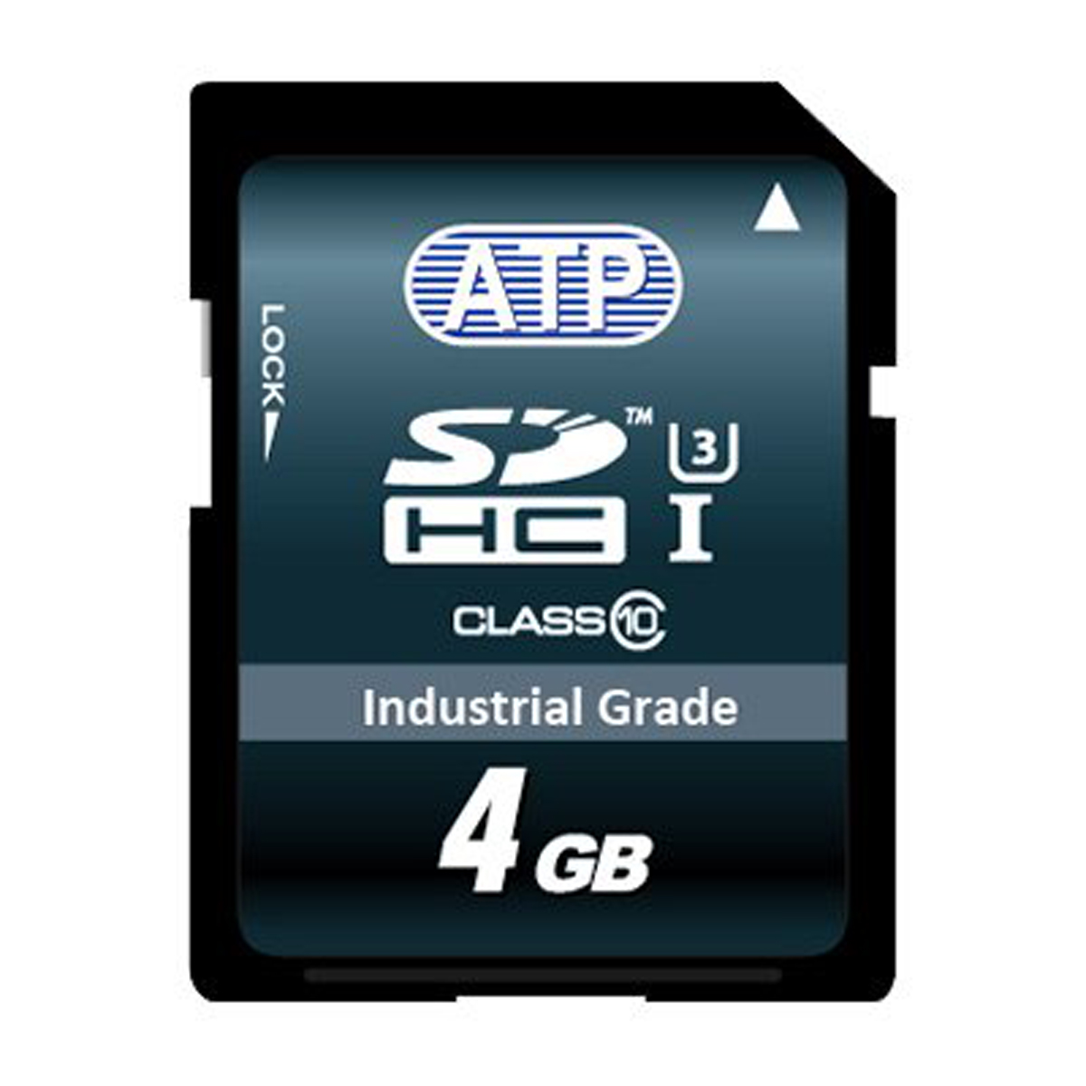 ATP 4 GB Industrial Grade SDHC SD Card, Class 10, UHS 1 U1
