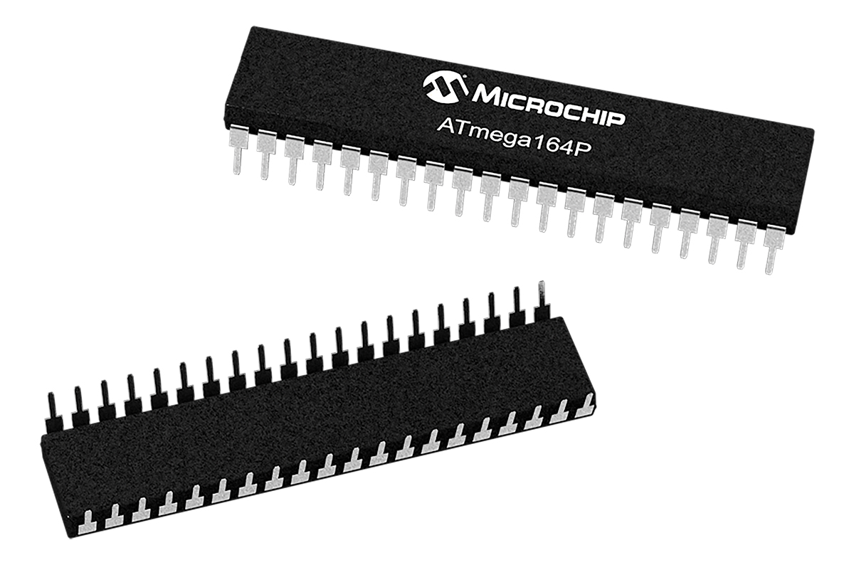 Microchip ATMEGA164PV-10AU, 8 bit AVR, ATMEGA164PV Microcontroller, 10 MHz, 16kB FLASH, 44-Pin TQFP