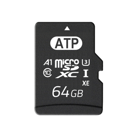 ATP Industrial Grade 128 GB MicroSDXC microSD, UHS-I, Class 10, U3