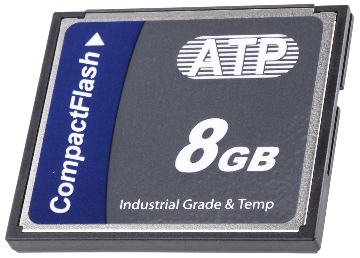 ATP Compact Flash Industrial Grade 8 GB SLC Compact Flash Card