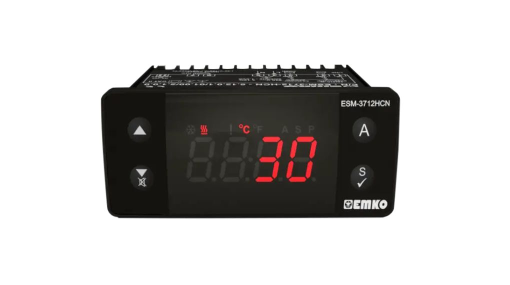 Emko ESM Panel Mount Temperature Control Module 1 Input Relay, 30 V Supply Voltage