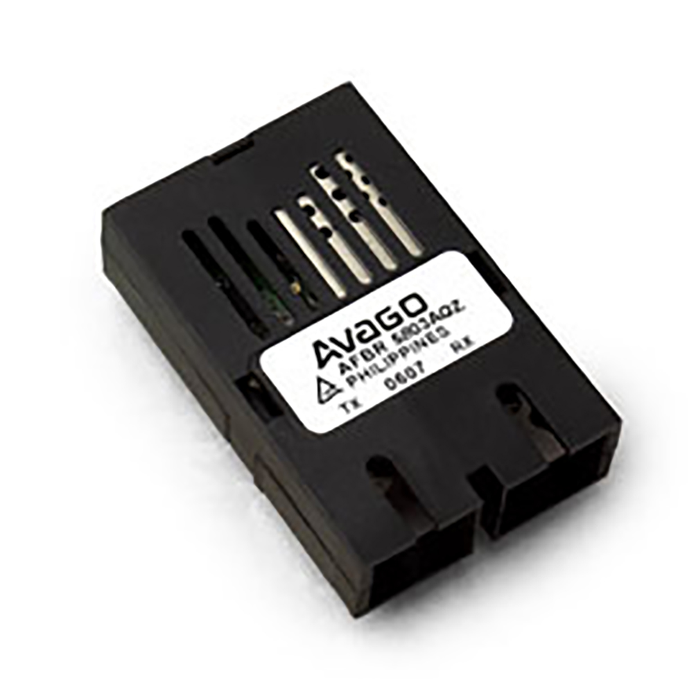 Broadcom Fibre Optic Transceiver, ST Connector, 125 Mbps 1380 nm 9-Pin