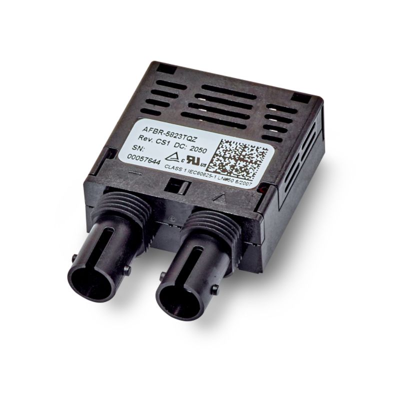 Broadcom AFBR-5823TQZ Fibre Optic Transceiver, ST Connector, 100 Mbps 1380 nm 20-Pin