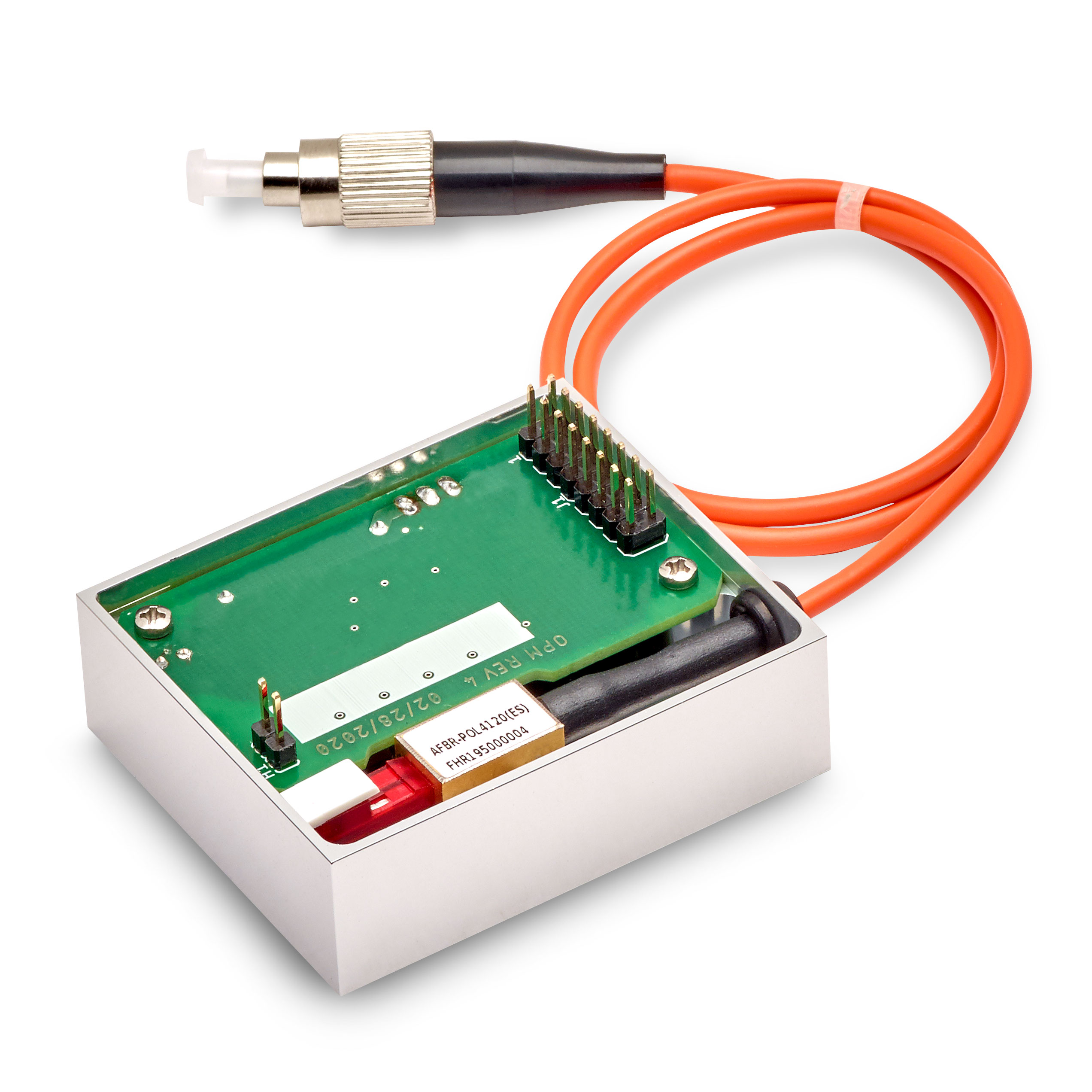 Broadcom AFBR-POMEK2204 Laser Module 818 nm 2 W Diode, 11 (0.15-ohm resistor), Current Control & Monitor J1 (16 pin)