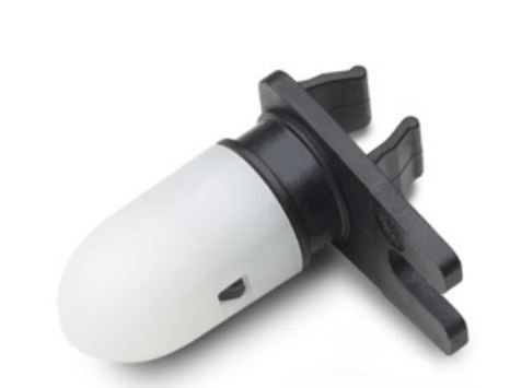 Broadcom AFBR-S10PS010Z Fibre Optic Receiver, Round, Plastic Optical Fibre Connector Connector