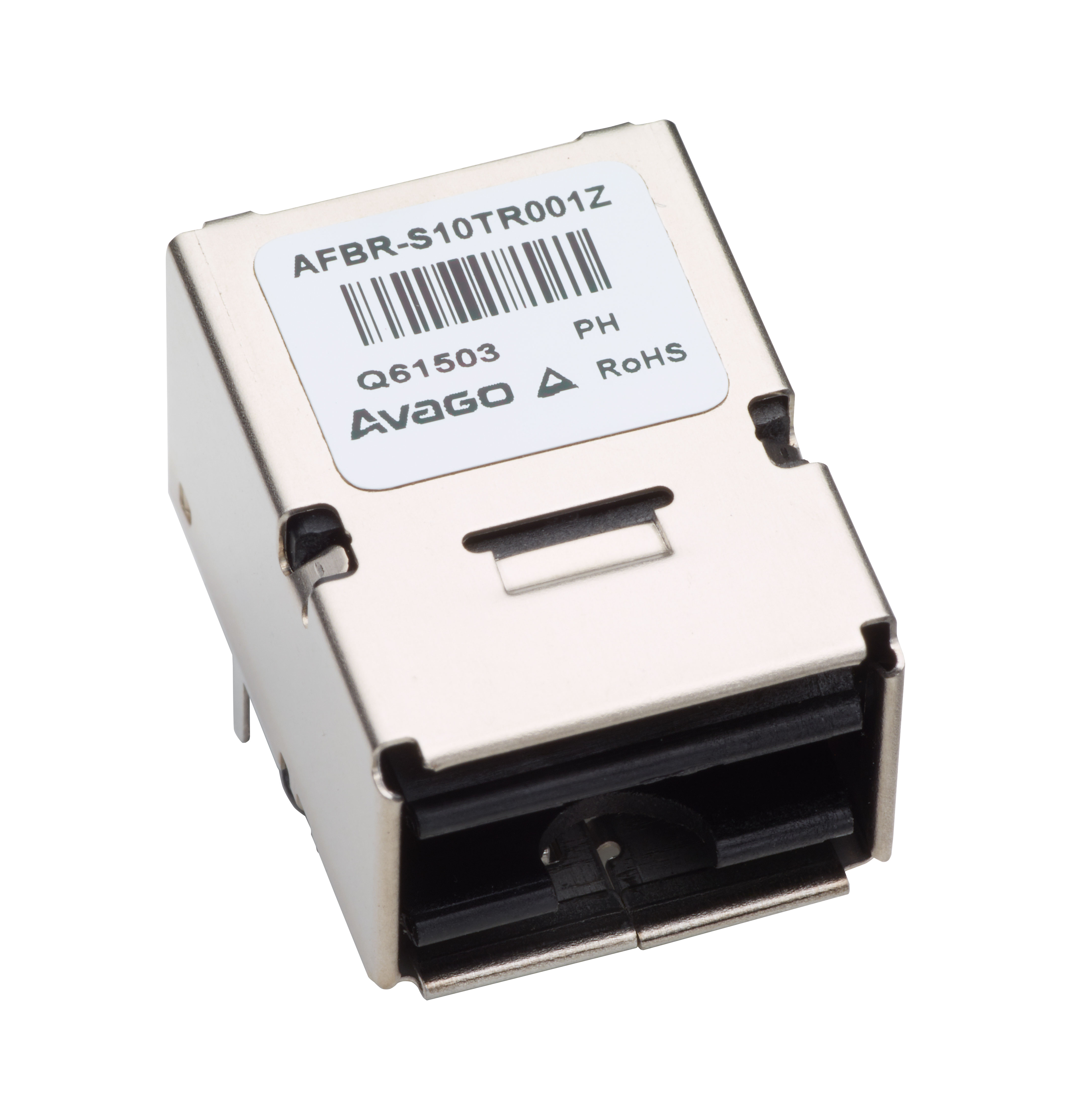 Broadcom AFBR-S10TR001Z Fibre Optic Transceiver, Compact and Keyed Versatile-Link Duplex Connector 650 nm 8-Pin
