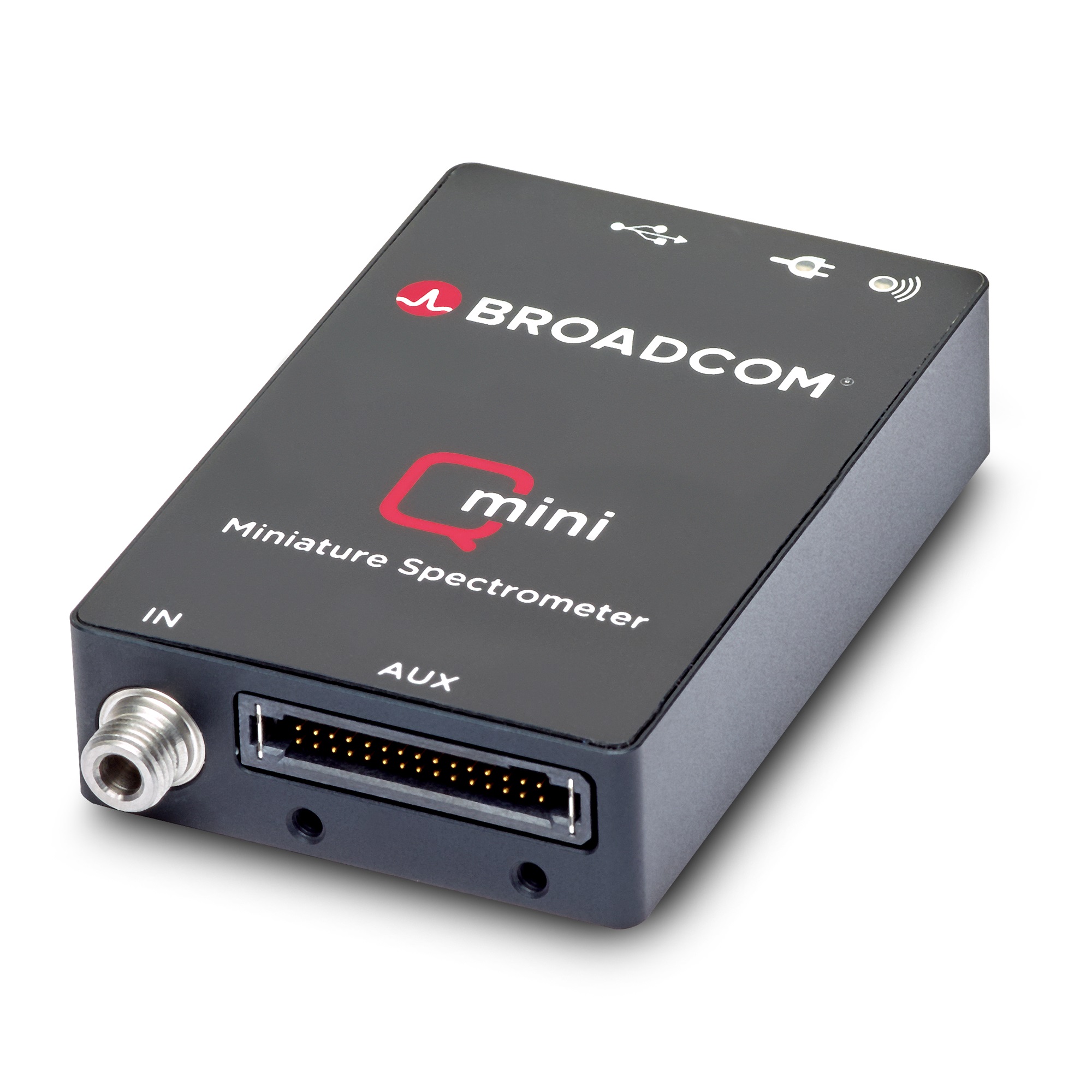 Broadcom Qmini UV Spectrometer Qmini UV-Miniature USB Spectrometer Development Kit, Evaluation Kit for AFBR-S20M2UV