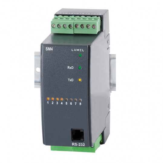 Sifam Tinsley SM4 Series I/O module for Use with SCADA, 253 V Supply, Relay Output, RS485 Input