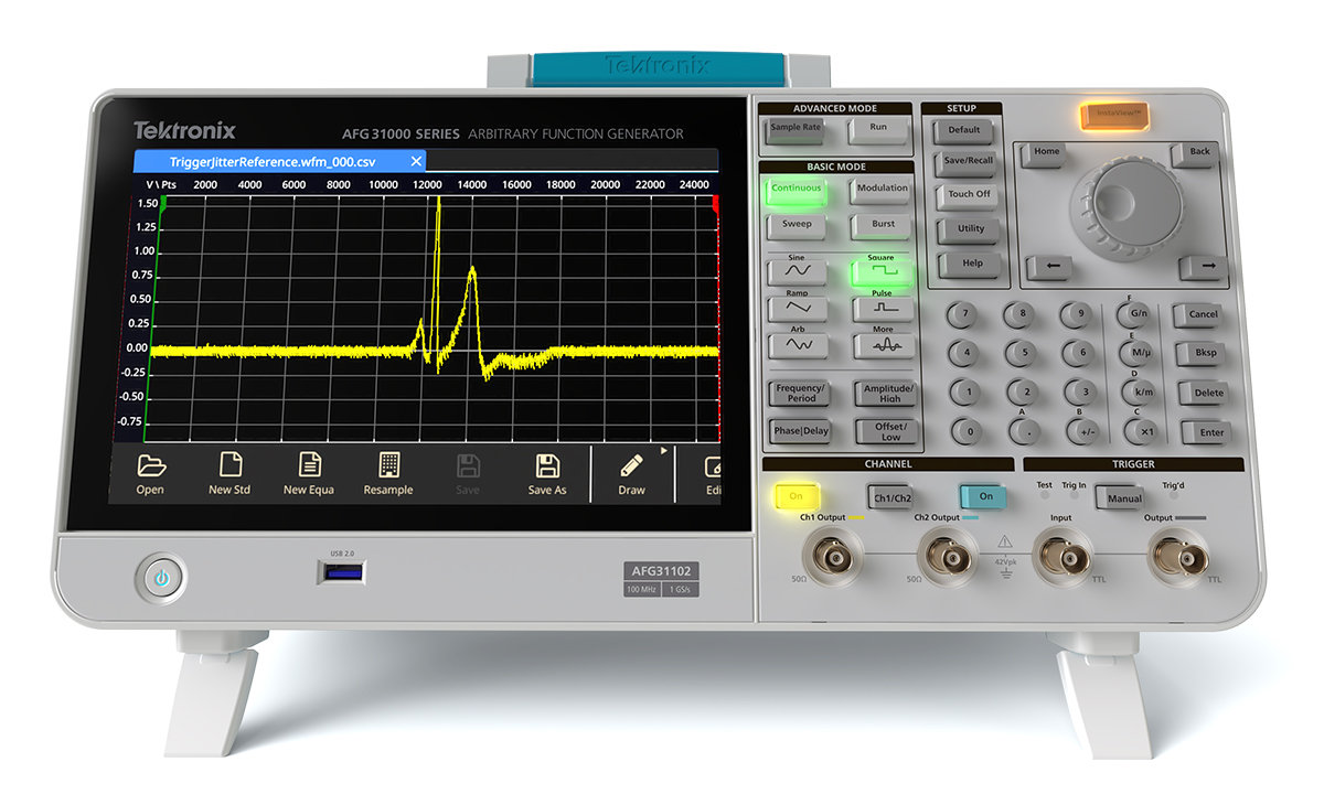 Tektronix AFG31022 Function Generator, 25 MHz Max FM Modulation, RSCAL