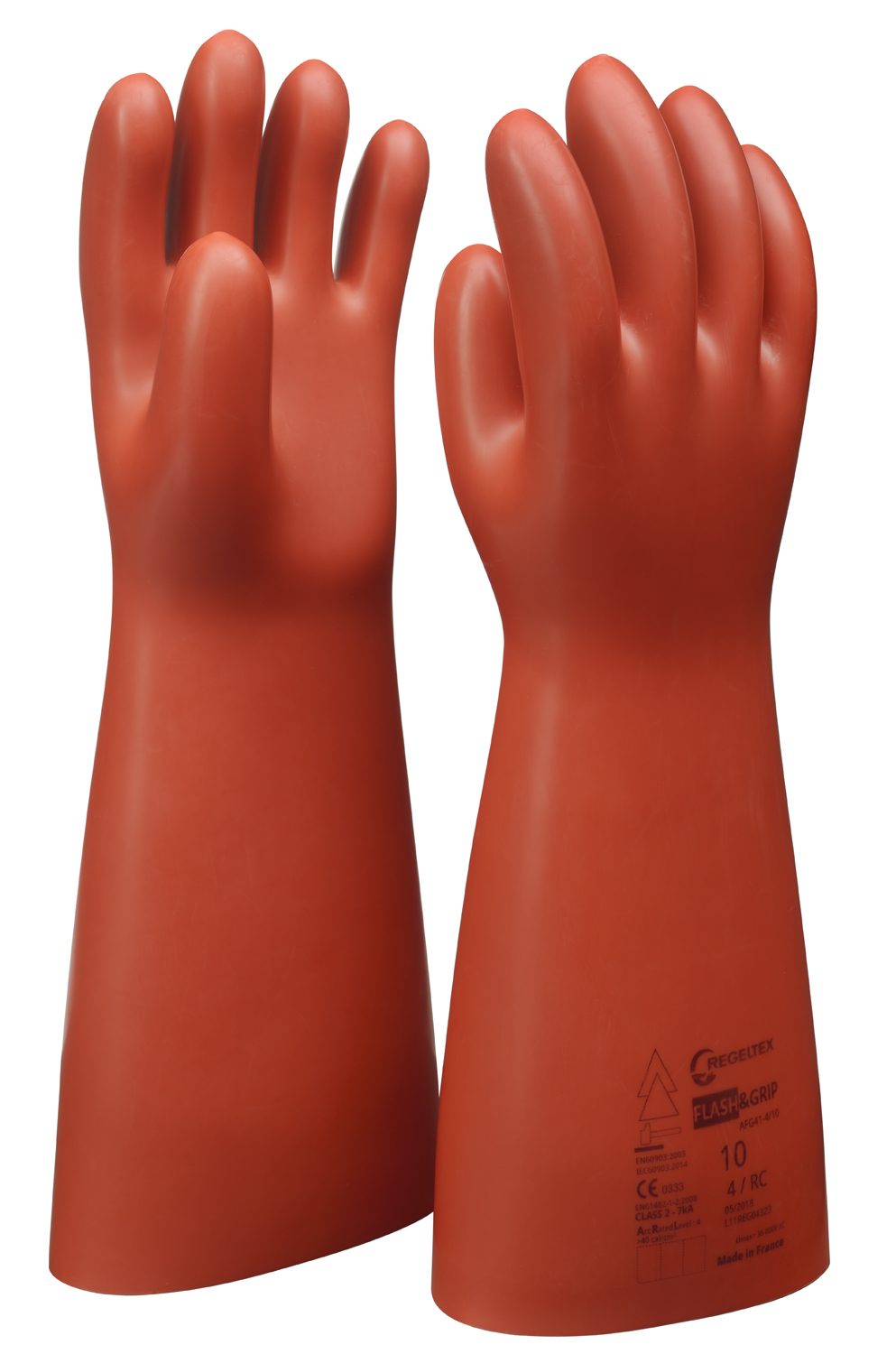 Penta AFG41 Red Composite Glove, Size 8, Composite Coating
