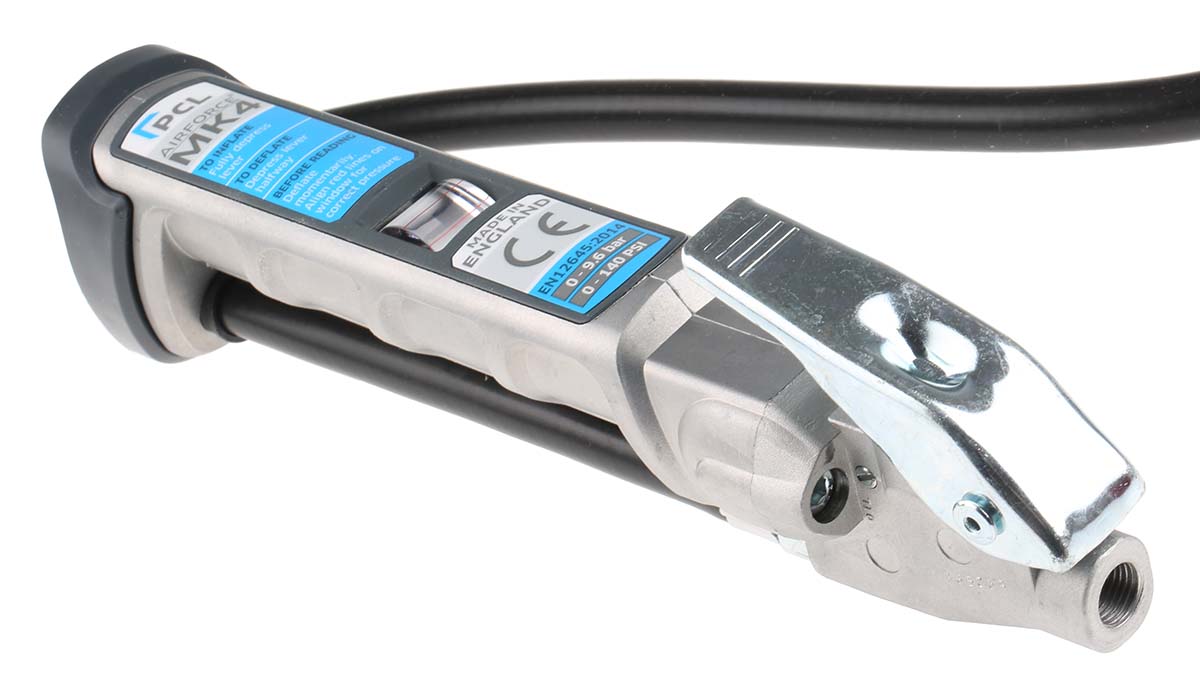 PCL Tyre Inflator 9.8 kg/cm², 6.35 mm Air Inlet (BSP)