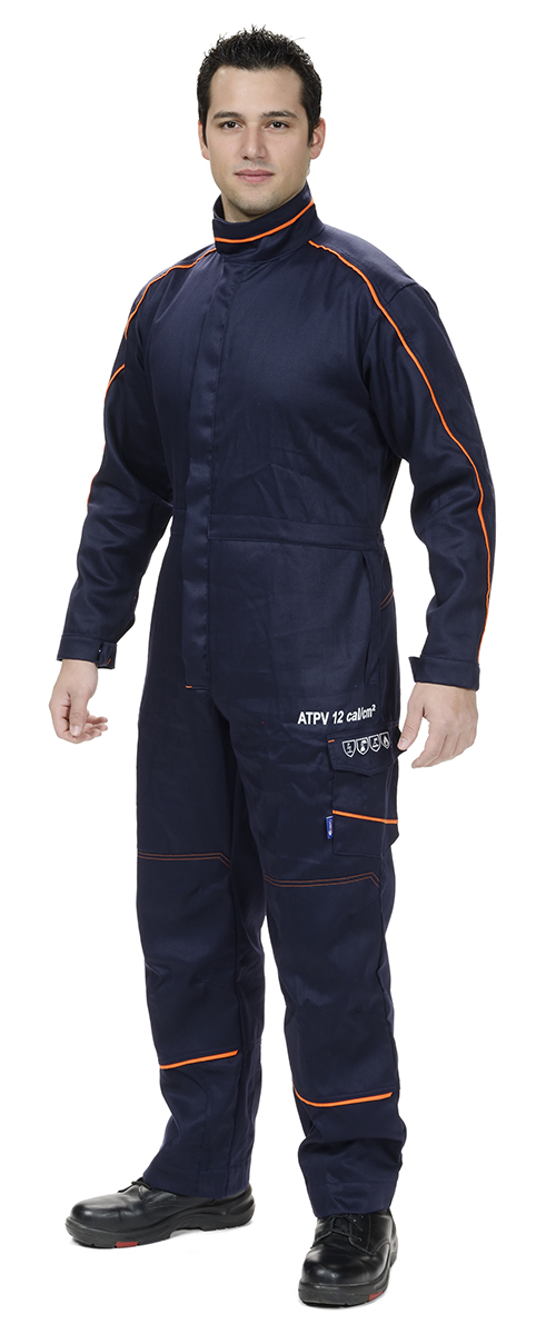 Penta Navy Arc Flash Coveralls, 2XL