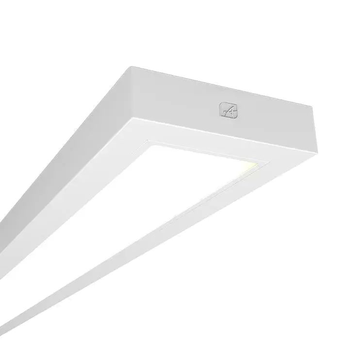 4lite UK Linear LED Bulkhead Light, 40 W, 240V Lamp Supplied, IP20, AGEM