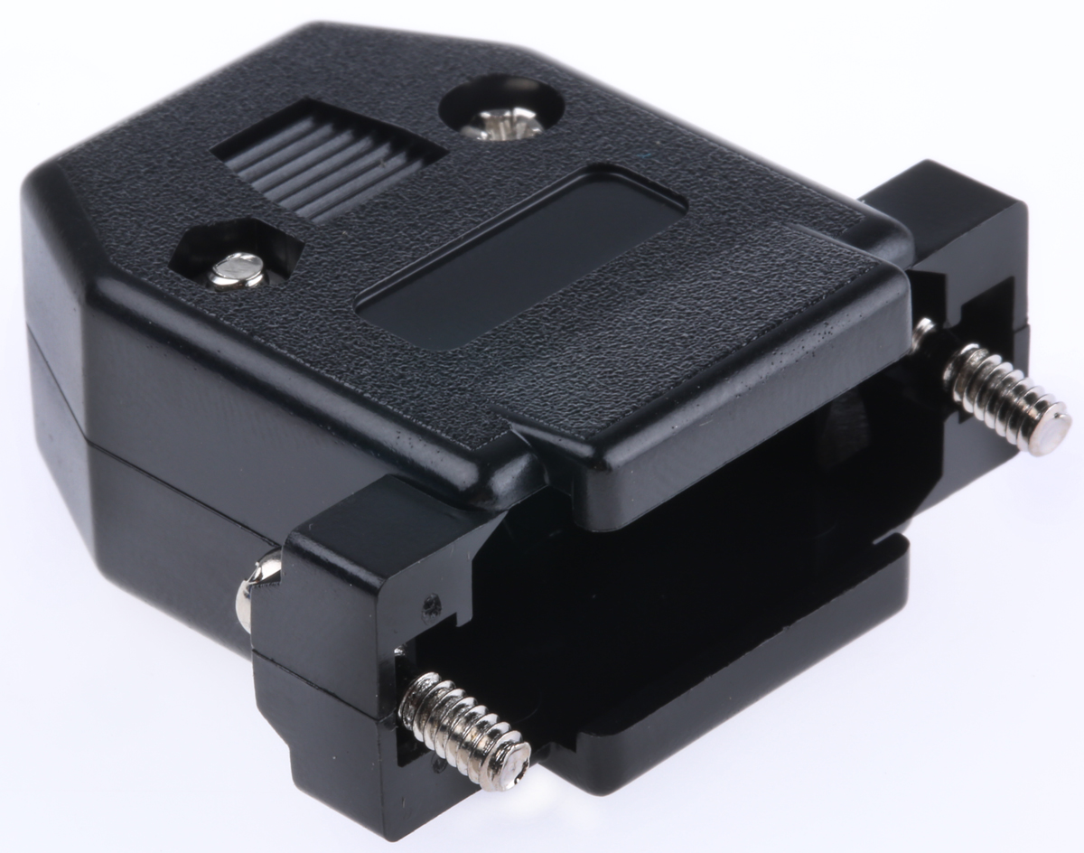ASSMANN WSW AGP Series Polycarbonate Straight D-Sub Backshell, 15 Way Strain Relief