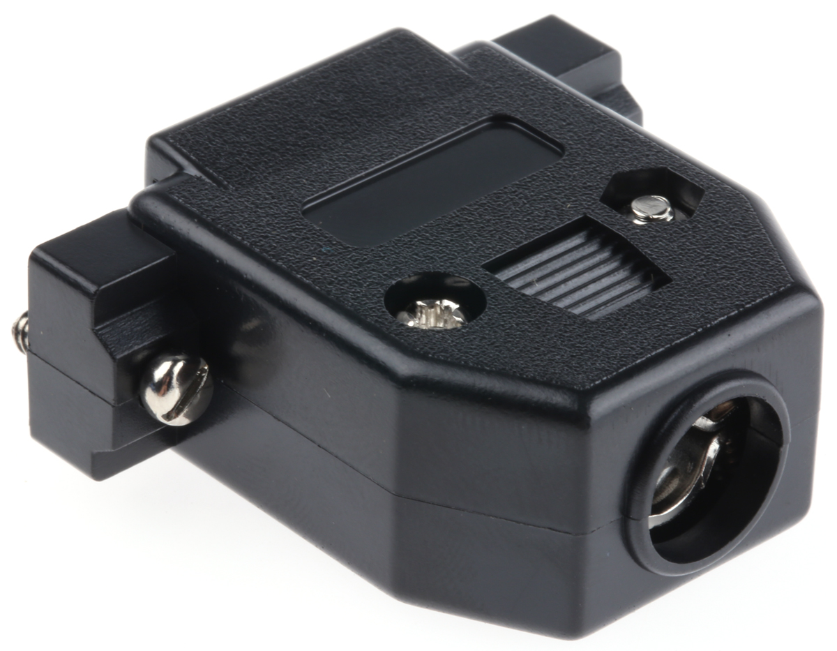 agp-15-g-new ASSMANN WSW AGP Series Polycarbonate Straight D-Sub Backshell, 15 Way Strain Relief