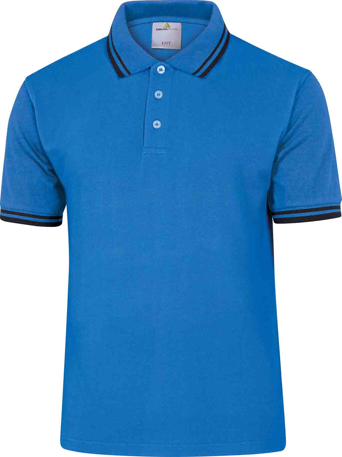 Delta Plus AGRA Blue Cotton Polo Shirt 50