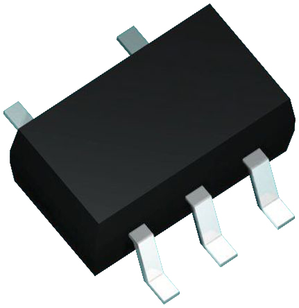 DiodesZetex Surface Hall Effect Sensor 1.65 V 3.3V, SOT-553, 5-Pin