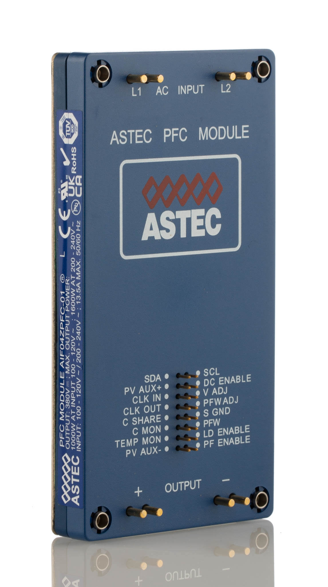 Artesyn Switching Power Supply, AIF04ZPFC-01L 380V dc, 4.2A, 1.6 kW, Input 85V ac to  264V ac