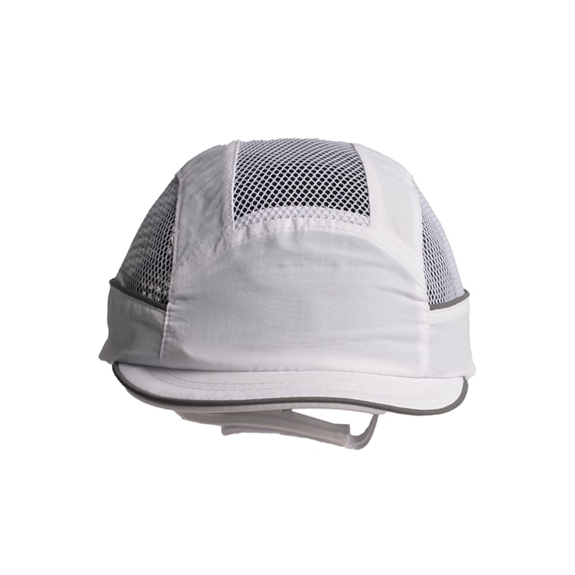 SURFLEX White Short Bump Cap 100% Polyester
