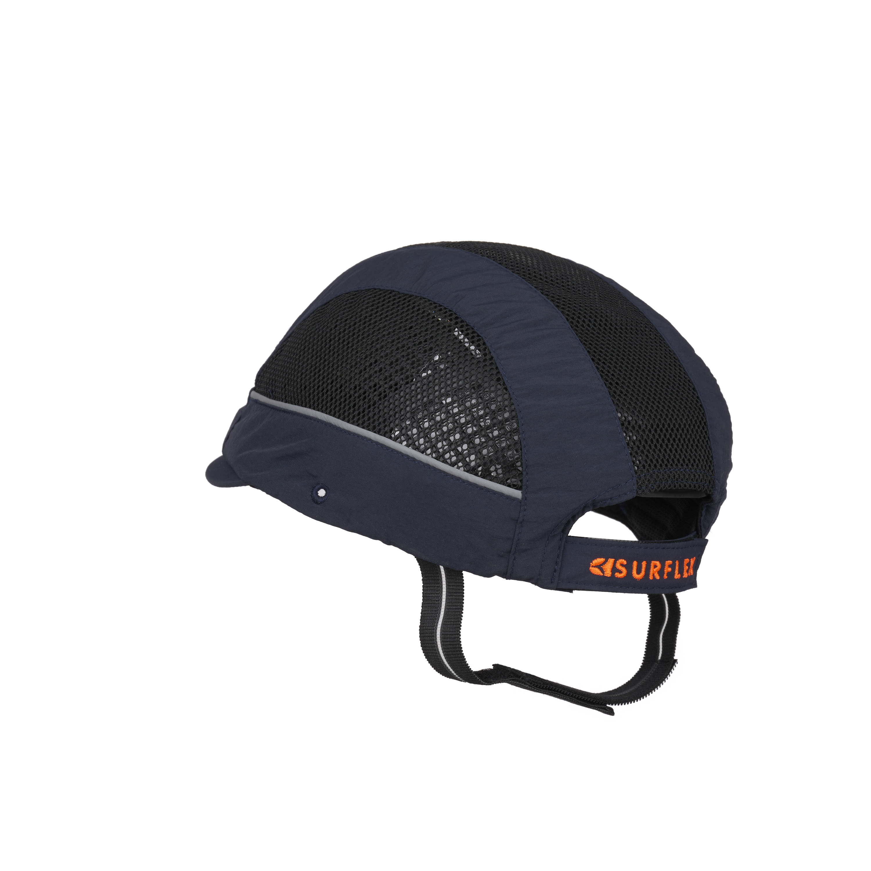 airc02v01str SURFLEX Navy Blue Short Bump Cap 100% Polyester