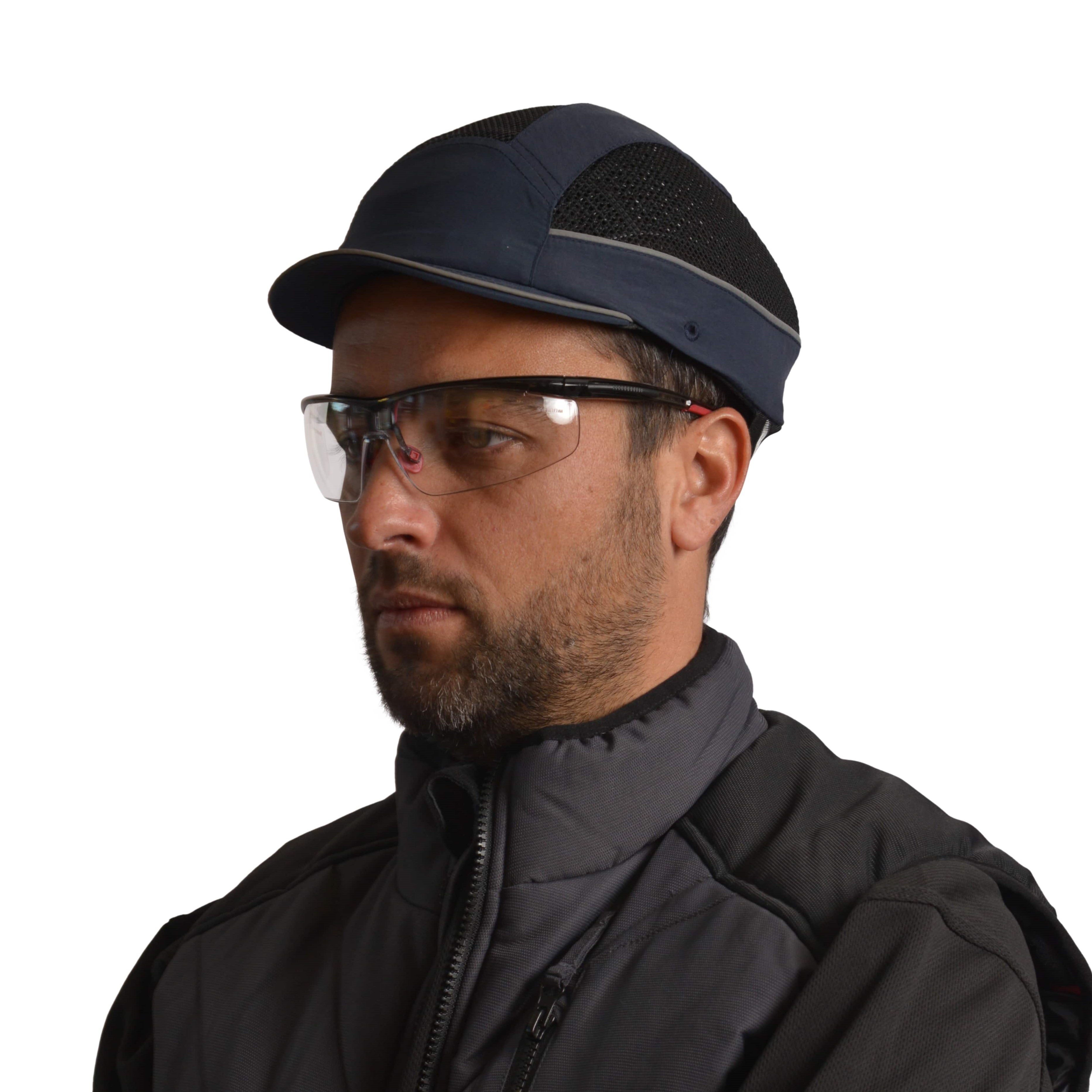 airc02v03str SURFLEX Navy Short Bump Cap Polyester