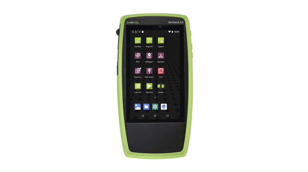 NetAlly AIRCHECK-G3E-PRO Network Tester USB Type-C Power and On-The-Go Port, RP-SMA External Antenna, USB Type-A Port