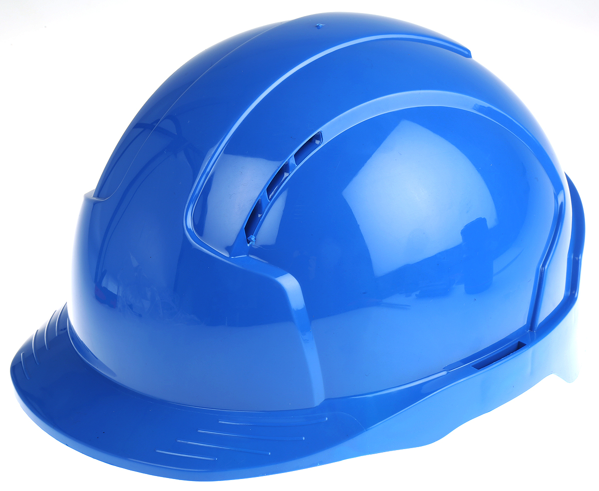 JSP EVO Lite Blue Safety Helmet Ventilated Adjustable