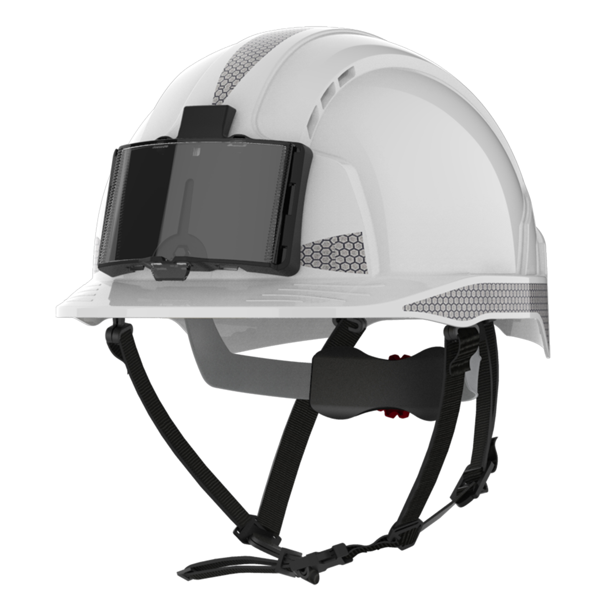JSP EVOLite Mid White Hard Hat Chin Strap Included Ventilated Adjustable