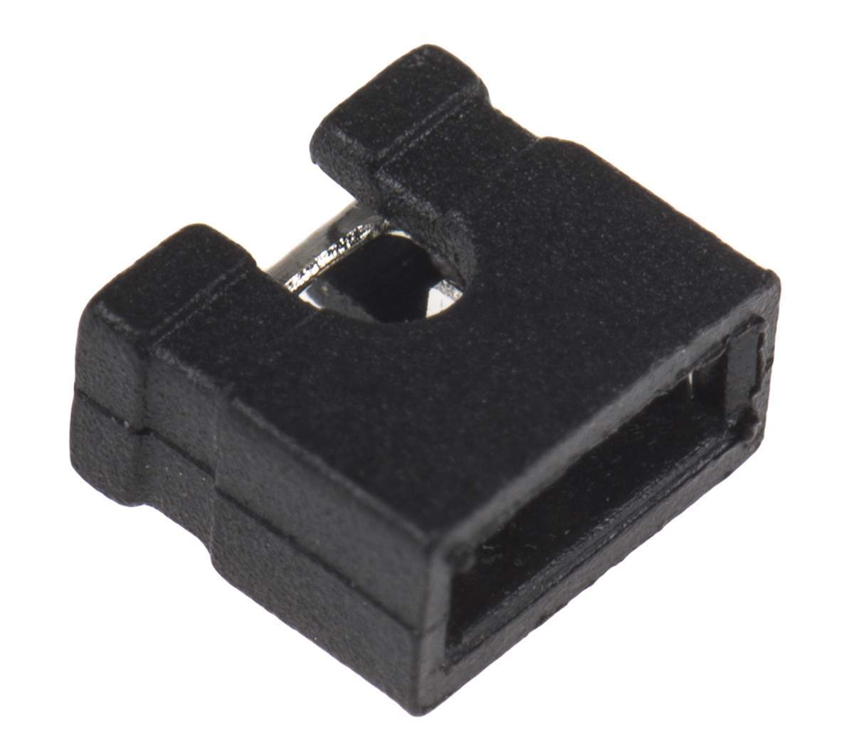 ASSMANN WSW Jumper Straight Female Black Open Top 2 Way 1 Row 2.54 mm Pitch