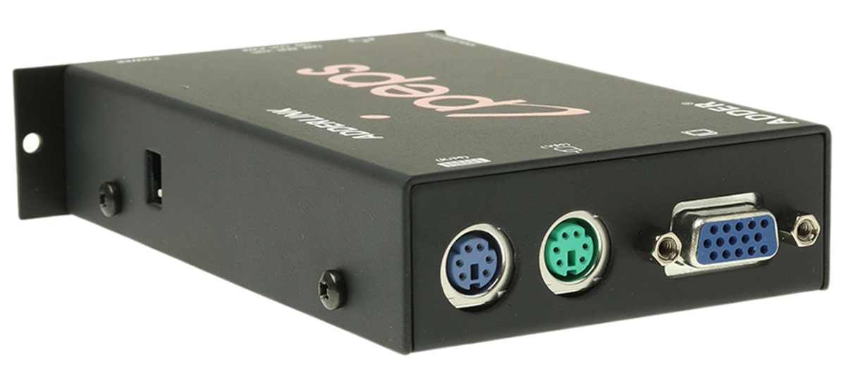 al-ipeps Adder 1 Port 1 Displays PS2 VGA KVM Switch 1600 x 1200 pixel Maximum Resolution
