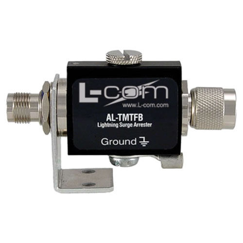 L-Com AL-N Series Bulkhead Mount Male TNC, Straight Body