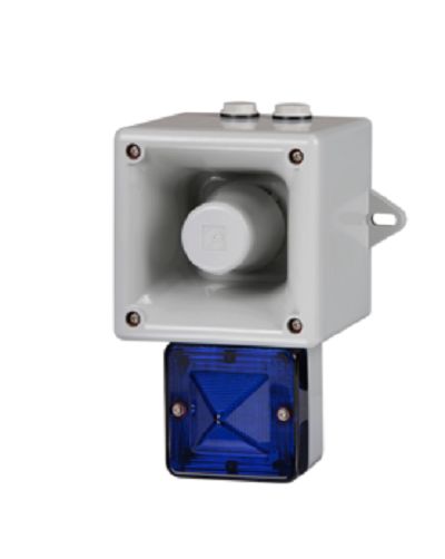 e2s AL105NSONTEL Series Opal, Clear, Blue, Amber, Yellow, Green, Red Handset Beacon/Siren for Phone, IP66 230V Wall 105
