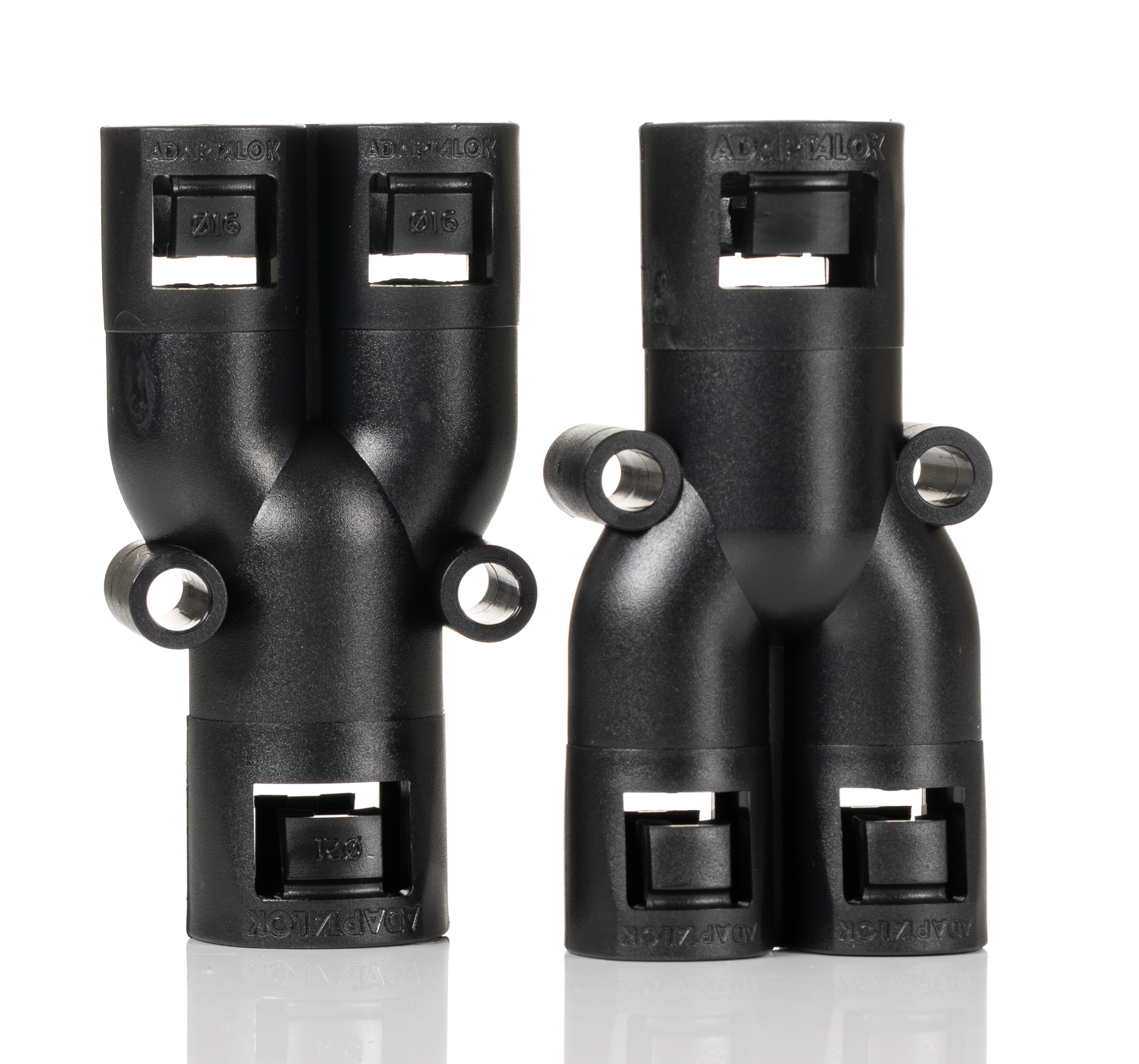 Adaptaflex, Conduit Fitting, 16 to 21 mm² Nominal Size, Polyamide 66, Black IP66 rating