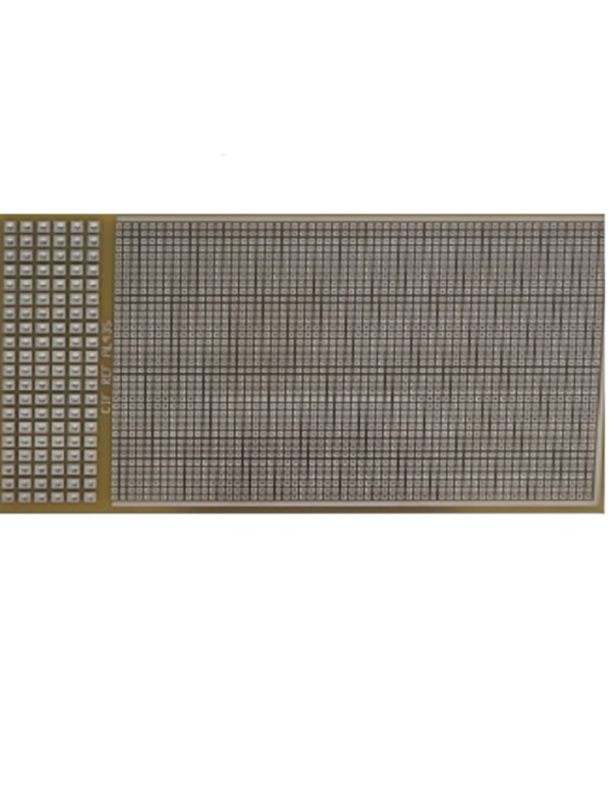 CIF 2 Matrix Board FR4 With 39 x 59 SMD Pads 1 mm² 0.35 mm Holes, 1.27 mm Pitch, 95 mm 53mm