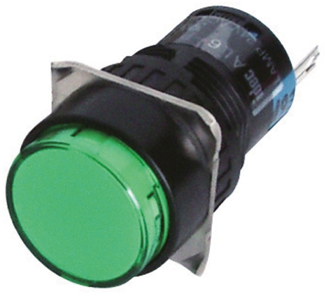 Idec, A6, Panel Mount LED Panel Mount Indicator, IP65, 24V