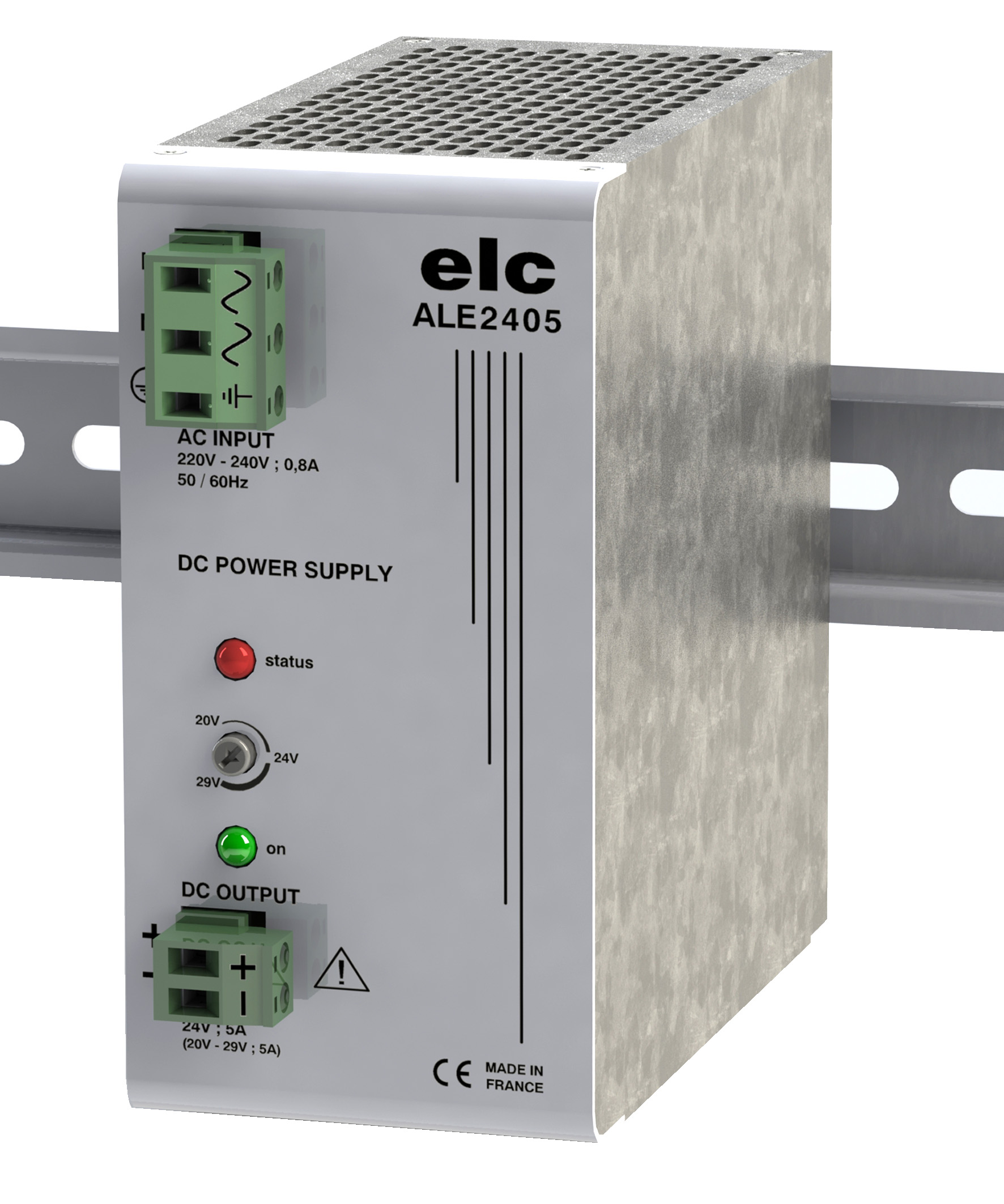 ELC ALE Backup System DIN Rail Power Supply 253V ac 29V dc, 5 A Output 150 W