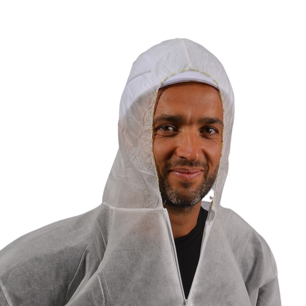 allc00v00 SURFLEX White Bump Cap 100% Polyester