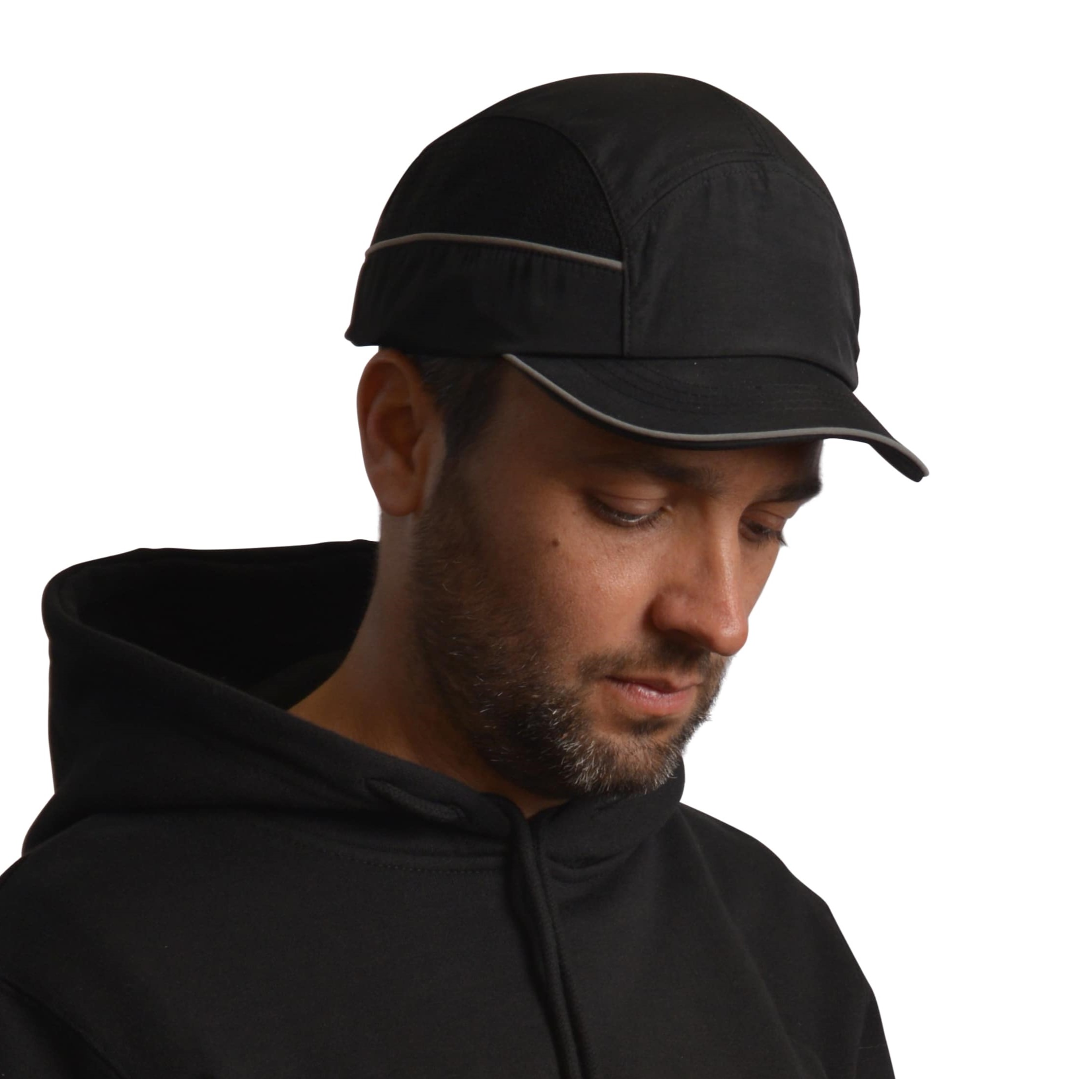 allc01v05 SURFLEX Black Standard Bump Cap 100% Polyester