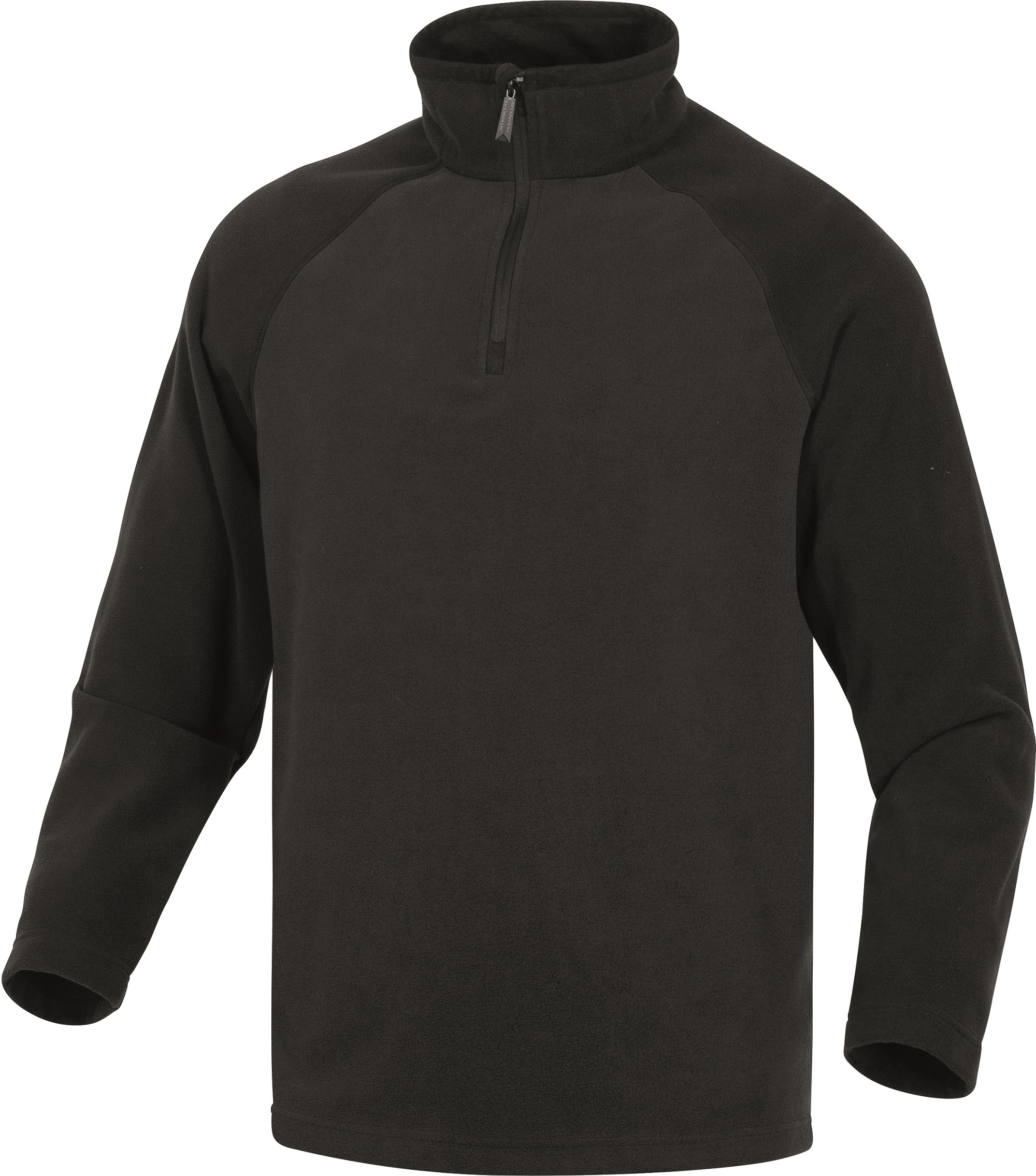 Delta Plus ALMA Grey, Black Polyester Unisex Zip Work Fleece L 40/43 in