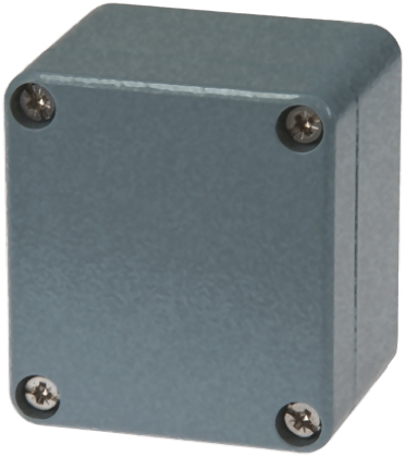 Fibox EURONORD Series Grey Aluminium Enclosure, IP66, IP67, IP68, IK08 46 mm, 66 mm, 60 mm