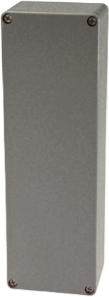 Fibox EURONORD Series Unpainted Aluminium Enclosure, IP65, IP66, IP67 56.5 mm, 252 mm, 81 mm