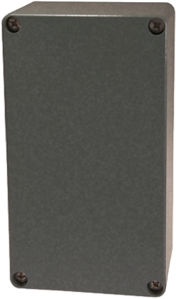 Fibox EURONORD Series Unpainted Aluminium Enclosure, IP66, IP67, IP68, IK08 81 mm, 224 mm, 125 mm